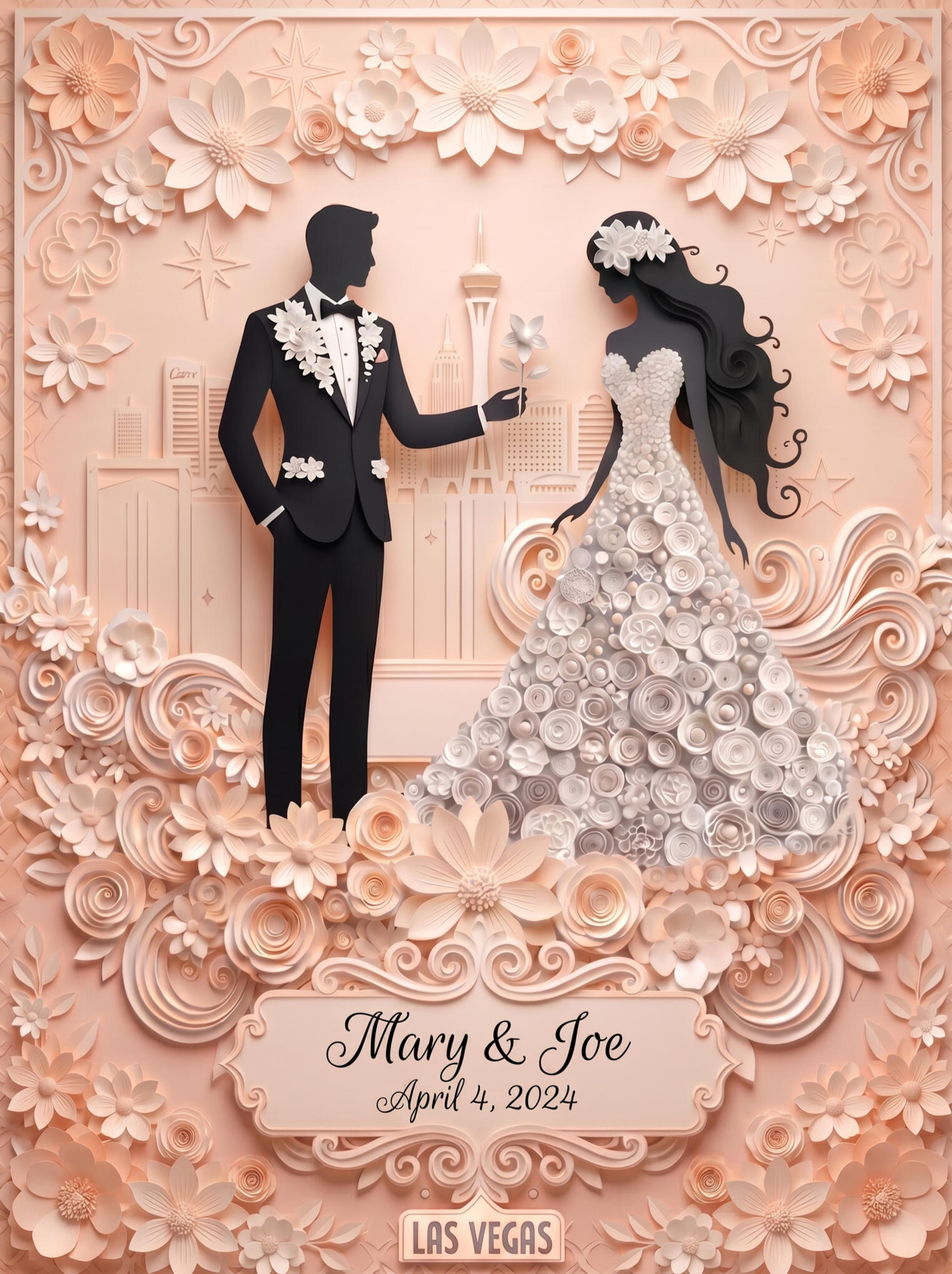 Scarlet Romance Series Paper Poster