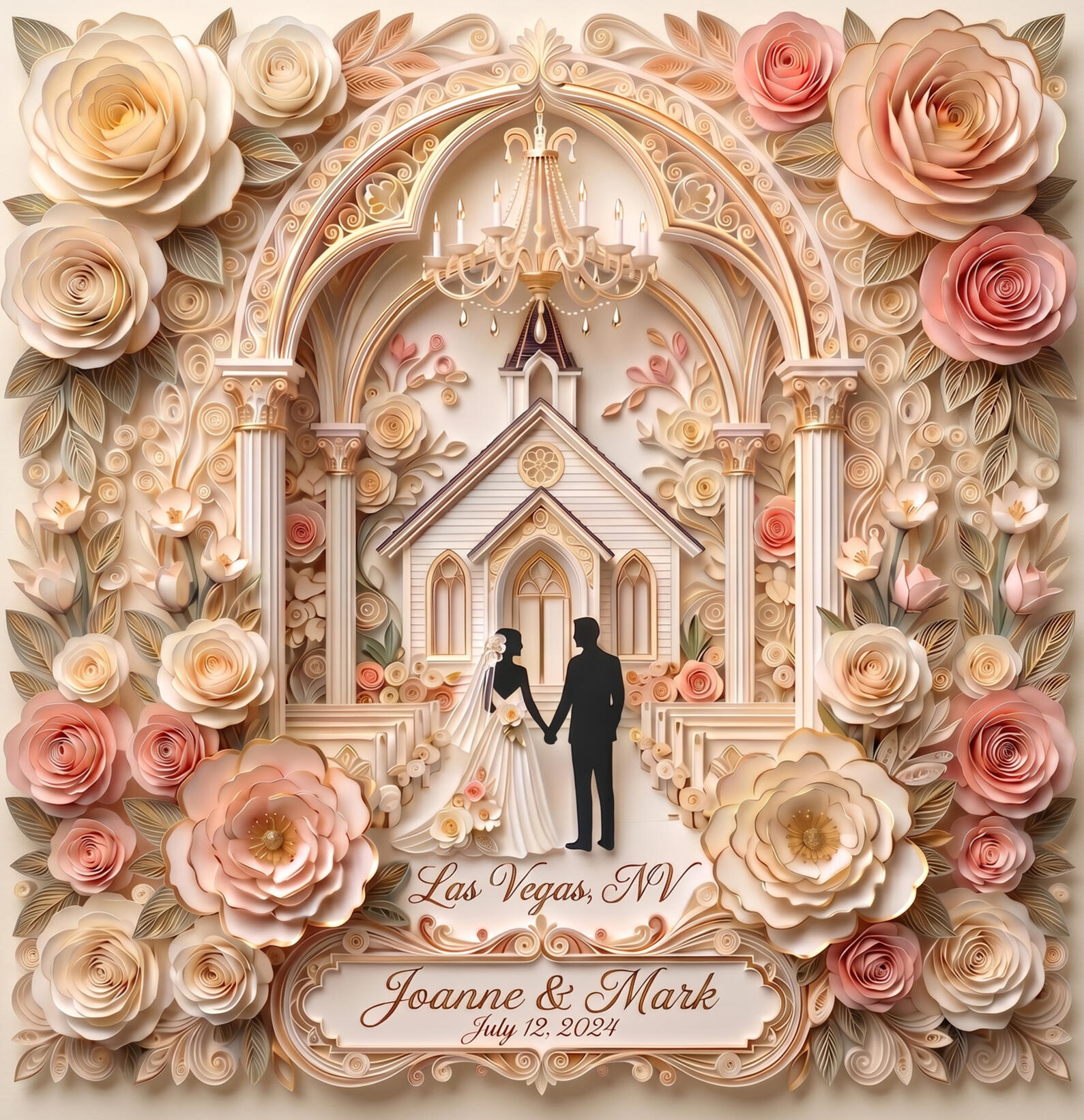 Scarlet Romance Series Paper Poster